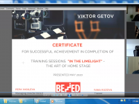 "In the Limelight" training sessions